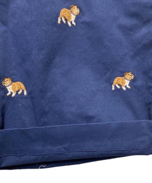POLO RALPH LAUREN（ポロ・ラルフローレン）POLO RALPH LAUREN (ポロ・ラルフローレン) 刺繍ショートパンツ ネイビー サイズ:32の古着・服飾アイテム