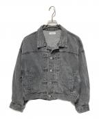 MARW UNITED ARROWSマルゥ ユナイテッドアローズ）の古着「デニム ブルゾン」｜ブラック