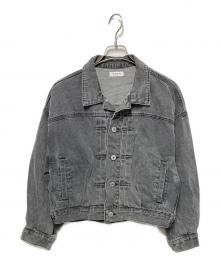 MARW UNITED ARROWS（マルゥ ユナイテッドアローズ）の古着「デニム ブルゾン」｜ブラック