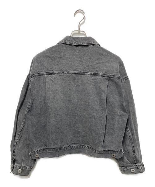 MARW UNITED ARROWS（マルゥ ユナイテッドアローズ）MARW UNITED ARROWS (マルゥ ユナイテッドアローズ) デニム ブルゾン ブラック サイズ:38の古着・服飾アイテム