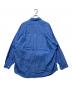 Graphpaper (グラフペーパー) Broad L/S Oversized Regular Collar Shirt ブルー サイズ:free：12000円