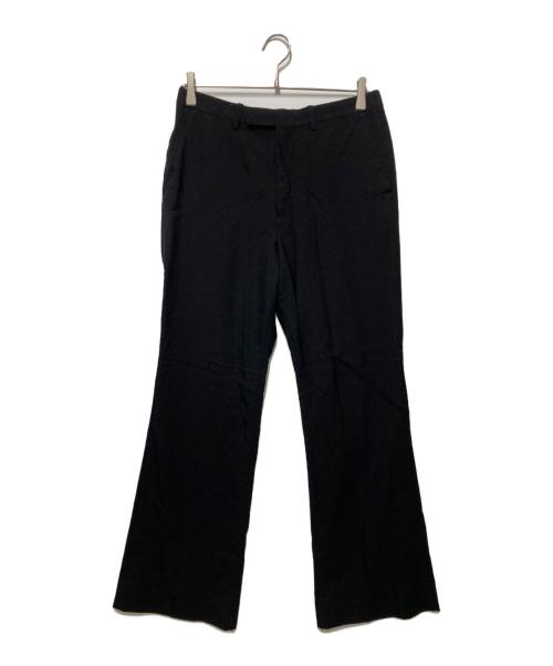 LAD MUSICIAN（ラッドミュージシャン）LAD MUSICIAN (ラッドミュージシャン) Slim Flare Slacks ブラック サイズ:44の古着・服飾アイテム