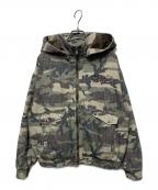 SUPPLIERサプライヤー）の古着「Camouflage Hooded Blouson」｜カーキ