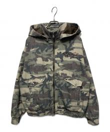 SUPPLIER（サプライヤー）の古着「Camouflage Hooded Blouson」｜カーキ