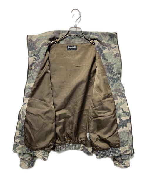 SUPPLIER（サプライヤー）SUPPLIER (サプライヤー) Camouflage Hooded Blouson カーキ サイズ:Mの古着・服飾アイテム