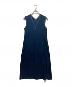 45Rフォーティファイブ・アール）の古着「インディゴ染めノースリーブワンピース」｜インディゴ