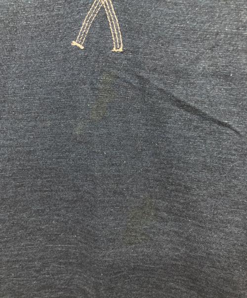 45R（フォーティファイブ・アール）45R (フォーティファイブ・アール) インディゴ染めノースリーブワンピース インディゴ サイズ:2の古着・服飾アイテム