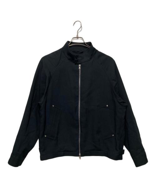 TOMORROW LAND（トゥモローランド）TOMORROW LAND (トゥモローランド) レーヨンポリエステル ショートブルゾン ネイビー サイズ:Sの古着・服飾アイテム