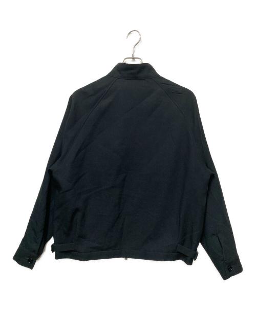 TOMORROW LAND（トゥモローランド）TOMORROW LAND (トゥモローランド) レーヨンポリエステル ショートブルゾン ネイビー サイズ:Sの古着・服飾アイテム