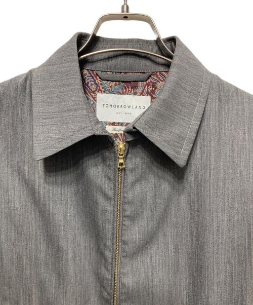 TOMORROW LAND（トゥモローランド）TOMORROW LAND (トゥモローランド) シェットランドトロピカル ドリズラージャケット グレー サイズ:XSの古着・服飾アイテム