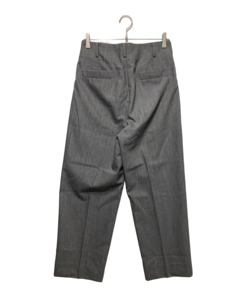 TOMORROW LAND（トゥモローランド）TOMORROW LAND (トゥモローランド) シェットランドトロピカル プリーツパンツ グレー サイズ:XSの古着・服飾アイテム