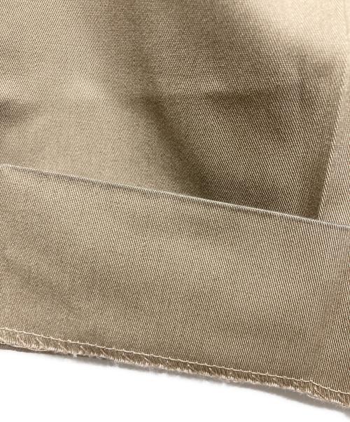 TOMORROW LAND（トゥモローランド）TOMORROW LAND (トゥモローランド) ポリエステルコットン プリーツパンツ ベージュ サイズ:XSの古着・服飾アイテム