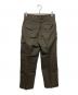 TOMORROW LAND (トゥモローランド) ウールコットンキャバリーツイルミリタリーカーゴパンツ カーキ サイズ:44：7000円