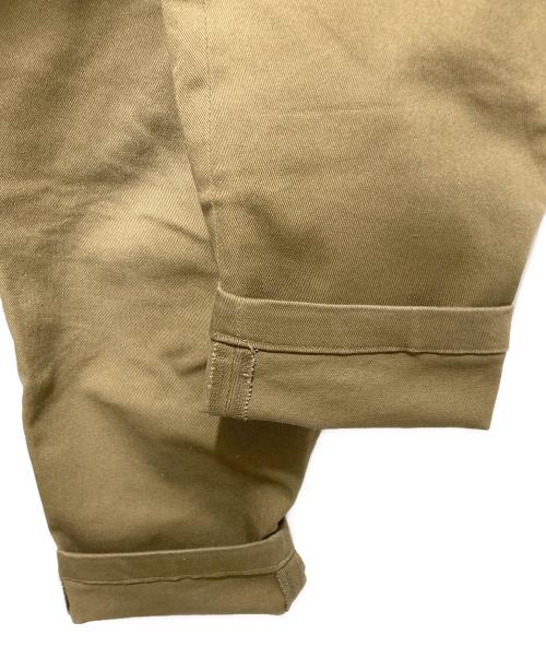 TOMORROW LAND（トゥモローランド）TOMORROW LAND (トゥモローランド) ハイカウントドリルイージーグルカパンツ ブラウン サイズ:XSの古着・服飾アイテム