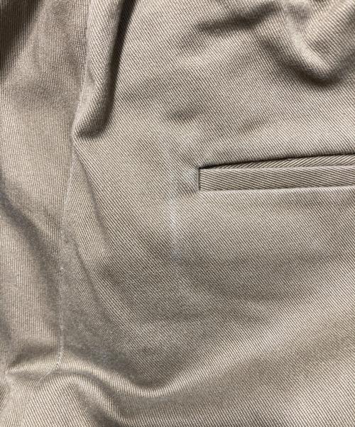 TOMORROW LAND（トゥモローランド）TOMORROW LAND (トゥモローランド) ハイカウントドリルイージーグルカパンツ ブラウン サイズ:XSの古着・服飾アイテム