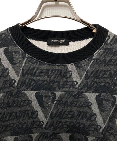 UNDERCOVER（アンダーカバー）UNDERCOVER (アンダーカバー) VALENTINO (ヴァレンティノ) BEETHOVEN SWEAT グレー サイズ:3の古着・服飾アイテム