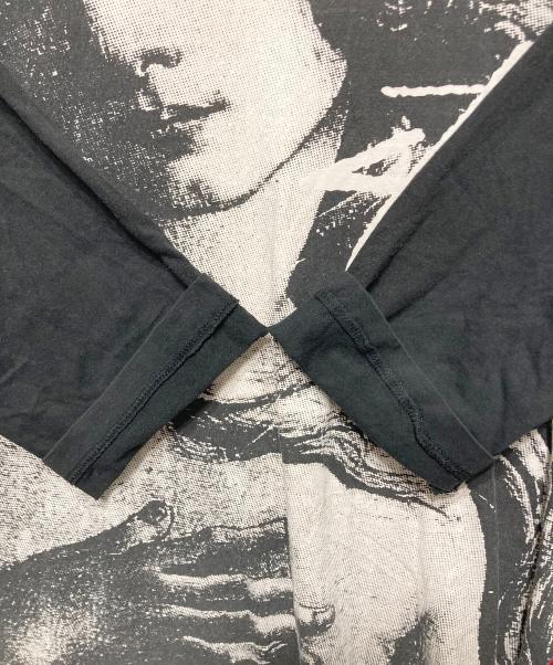 stussy（ステューシー）stussy (ステューシー) ヴィーナスラグランカットソー ブラック サイズ:Sの古着・服飾アイテム