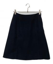 PRADA（プラダ）の古着「ミディスカート」｜ブラック