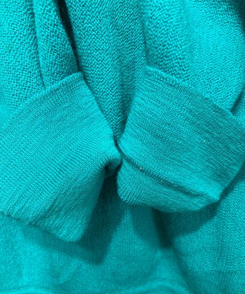 CHEMISE LACOSTE（シュミーズ ラコステ）CHEMISE LACOSTE (シュミーズ ラコステ) 70'Sニットポロシャツ グリーン サイズ:44の古着・服飾アイテム