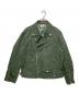 For The Weekend（エフティダブリュー）の古着「コットンライダースジャケット」｜カーキ