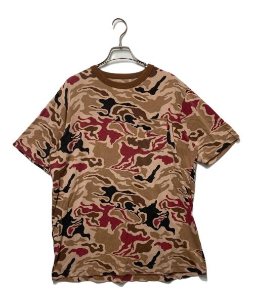 SUPREME（シュプリーム）SUPREME (シュプリーム) カモ柄ポケットTEE ブラウン サイズ:Lの古着・服飾アイテム