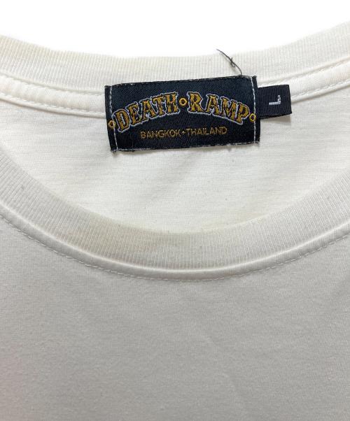 DREAM RAMP（ドリームランプ）DREAM RAMP (ドリームランプ) プリントTシャツ ホワイト サイズ:Lの古着・服飾アイテム