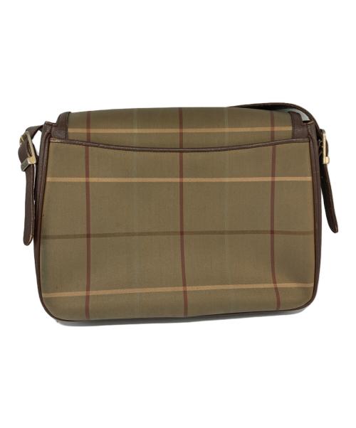 Burberry's（バーバリー）Burberry's (バーバリー) フラップショルダーバッグ ベージュの古着・服飾アイテム