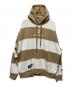 Aape BY A BATHING APE（エーエイプ バイ アベイシングエイプ）の古着「HOODIE SWEATER」｜ホワイト×ベージュ