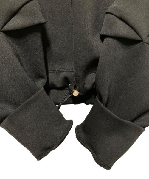 Ujoh（ウジョー）Ujoh (ウジョー) ドローコードクロップドT ブラック サイズ:2の古着・服飾アイテム