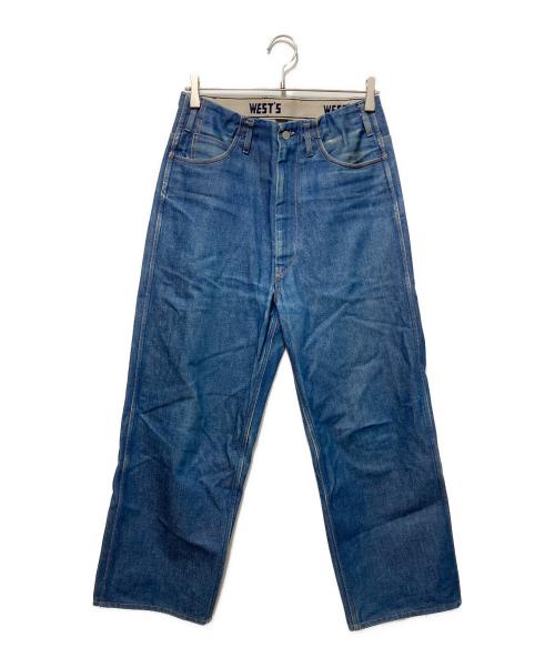WESTOVERALLS（ウエストオーバーオールズ）WESTOVERALLS (ウエストオーバーオールズ) デニムパンツ インディゴ サイズ:W 28の古着・服飾アイテム