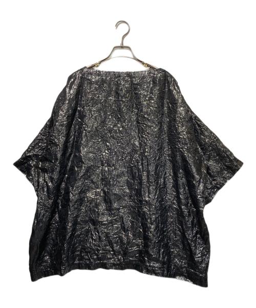 Dessin de mode（デッサンデモード）Dessin de mode (デッサンデモード) メタリックTシャツ グレー サイズ:3の古着・服飾アイテム