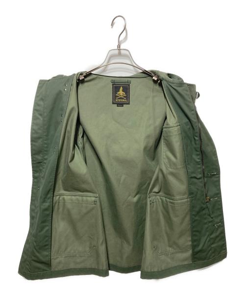 histeric（ヒステリック）histeric (ヒステリック) ファイヤーマンジャケット カーキ サイズ:Mの古着・服飾アイテム