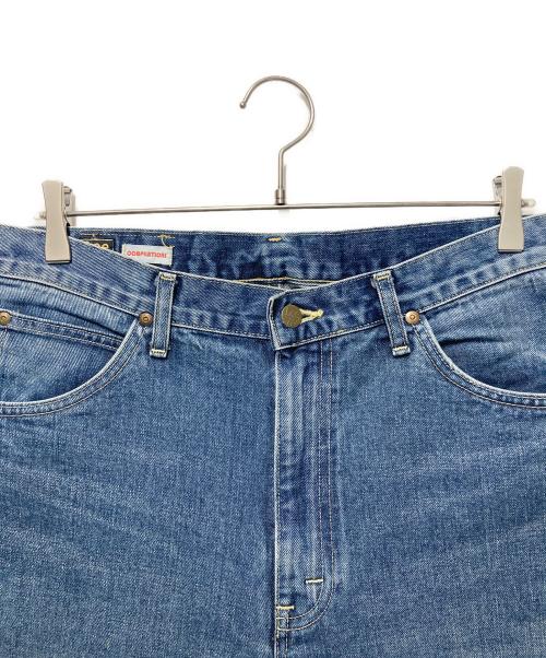 LEE（リー）LEE (リー) ライダー ワイド ショーツ デニム インディゴ サイズ:Ｍの古着・服飾アイテム