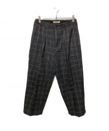 COOTIE PRODUCTIONS（クーティープロダクツ）の古着「タックパンツ」｜ブラック