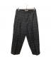 COOTIE PRODUCTIONS（クーティープロダクツ）の古着「タックパンツ」｜ブラック