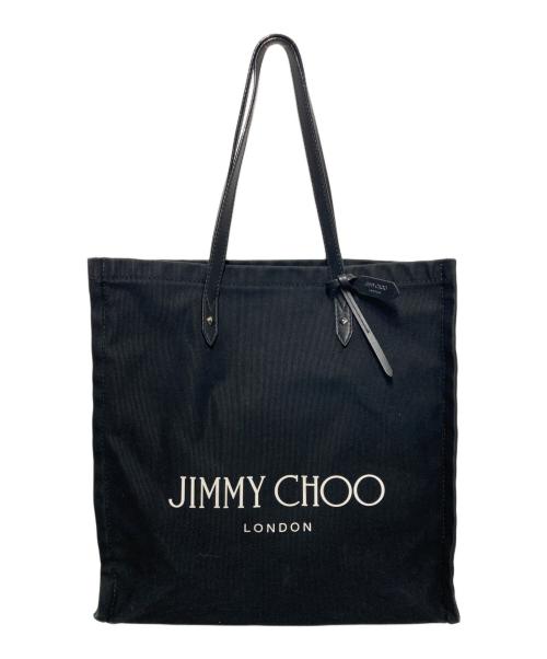 JIMMY CHOO（ジミーチュウ）JIMMY CHOO (ジミーチュウ) トートバッグ ブラックの古着・服飾アイテム