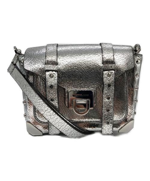 MICHAEL KORS（マイケルコース）MICHAEL KORS (マイケルコース) ショルダーバッグ シルバーの古着・服飾アイテム
