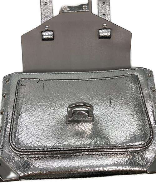 MICHAEL KORS（マイケルコース）MICHAEL KORS (マイケルコース) ショルダーバッグ シルバーの古着・服飾アイテム