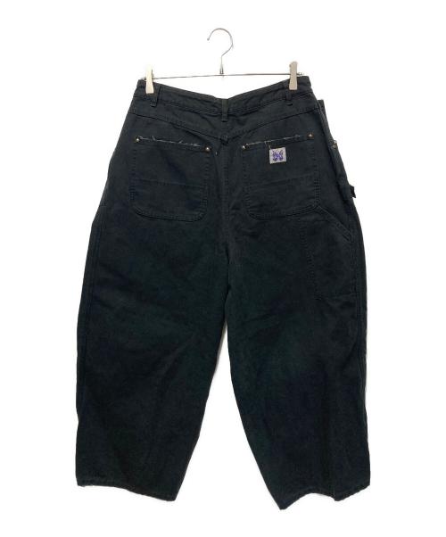 Needles（ニードルズ）Needles (ニードルズ) 11オンス オックスフォード エプロン ヒザデルパンツ ブラック サイズ:Ｓの古着・服飾アイテム