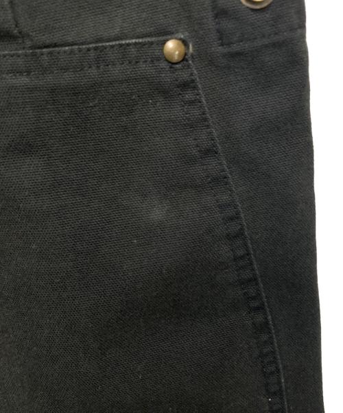 Needles（ニードルズ）Needles (ニードルズ) 11オンス オックスフォード エプロン ヒザデルパンツ ブラック サイズ:Ｓの古着・服飾アイテム