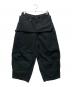 Needles（ニードルズ）の古着「11オンス オックスフォード エプロン ヒザデルパンツ」｜ブラック
