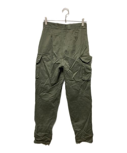 French Army（フランス軍）French Army (フランス軍) M-64カーゴパンツ オリーブ サイズ:68Lの古着・服飾アイテム