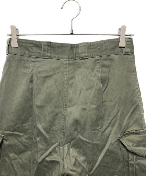 French Army（フランス軍）French Army (フランス軍) M-64カーゴパンツ オリーブ サイズ:68Lの古着・服飾アイテム