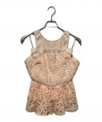 Snidelスナイデル）の古着「カットタンクレイヤードチュニック」｜ピンク