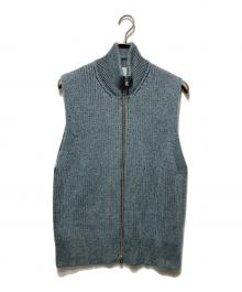 SUGARHILL（シュガーヒル）の古着「Drivers Knit Vest/ドライバーズニットベスト」｜ブルー