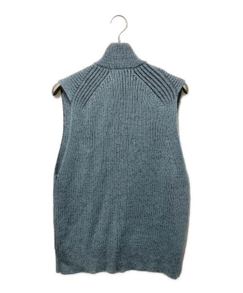 SUGARHILL（シュガーヒル）SUGARHILL (シュガーヒル) Drivers Knit Vest/ドライバーズニットベスト ブルー サイズ:2の古着・服飾アイテム