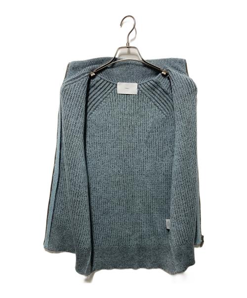SUGARHILL（シュガーヒル）SUGARHILL (シュガーヒル) Drivers Knit Vest/ドライバーズニットベスト ブルー サイズ:2の古着・服飾アイテム
