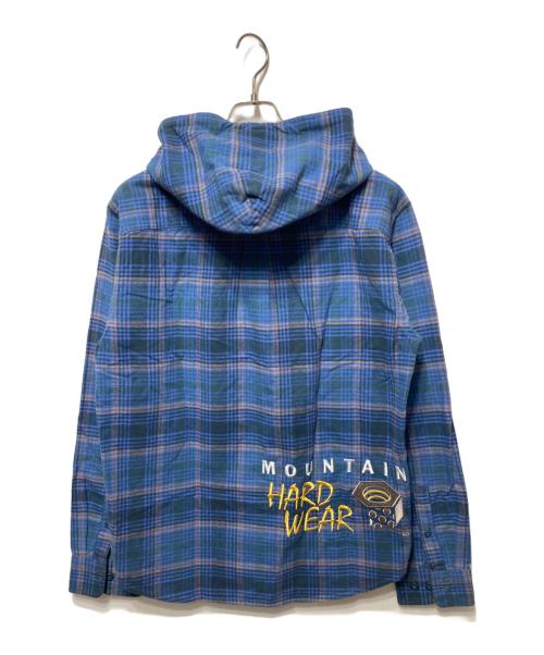 MOUNTAIN HARD WEAR（マウンテンハードウェア）MOUNTAIN HARD WEAR (マウンテンハードウェア) シャツパーカー ブルー サイズ:Ｍの古着・服飾アイテム