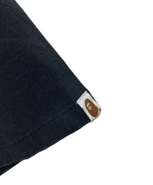 A BATHING APE（アベイシングエイプ）A BATHING APE (アベイシングエイプ) プリントTシャツ ブラック サイズ:Mの古着・服飾アイテム