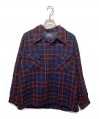 PENDLETONペンドルトン）の古着「ボードシャツ」｜ネイビー×レッド